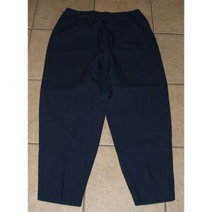 Vintage Blue Plus Sz 20 Casual or Dress Elastic Waist Pull On Pants BEND OVER